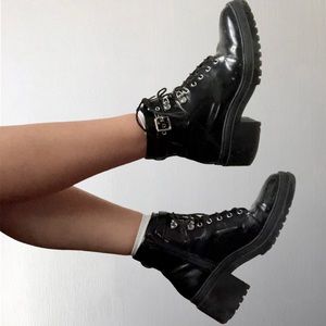 Shoes | Chunky Combat Boots | Poshmark